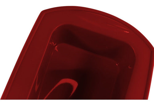 Molde De Silicona Para Queque O Pan De Molde - Cukin Rojo Oscuro