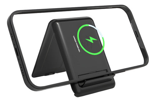 Estuche Cargador Inalambrico Cable Usb-c Para iPhone Norplat Negro