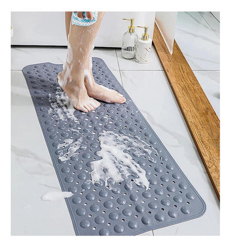 Goma Antideslizante Tina Ducha Bañera Cepillo 39×100 Norplat Verde