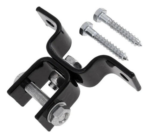 Soporte Sacos Box Para Vigas De Madera Y Techo - Norplat Negro