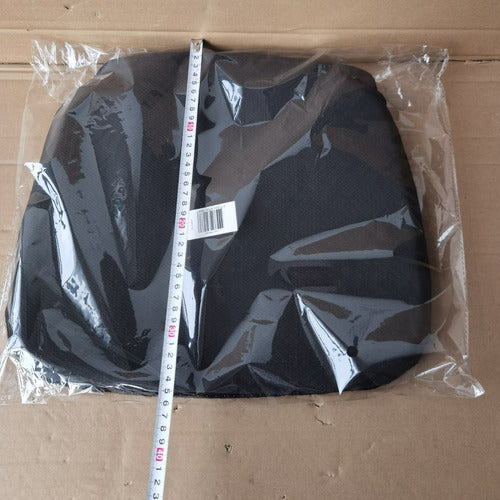 Cojin Silla Goma Gel Casa Auto Oficina Ergonómico - Ome Negro