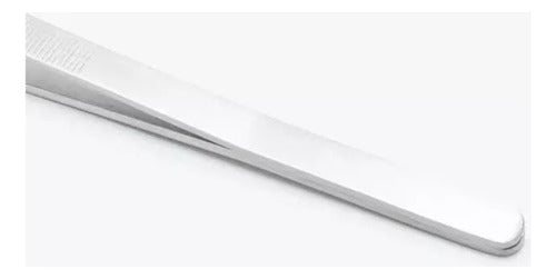 Pinza Precisión Gastronómica Gourmet Cocina 30cm - Norplat Plateado