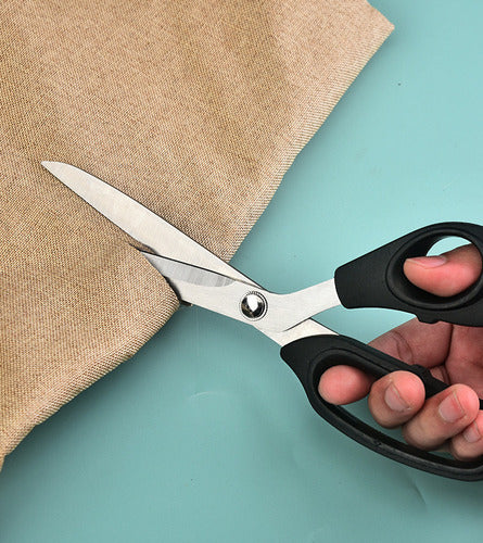 Tijeras Para Costura Acero #2cr13 Reforzada 23.3cm - Norplat Negro