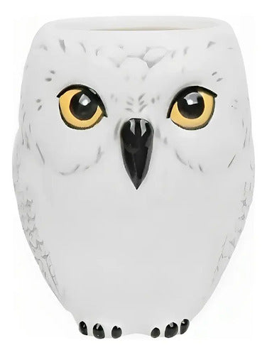 Norplat Tazon Buho 3d Ceramica 250ml Cafe Te Decorativo Blanco