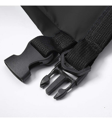 Bolso Seco Flotante Impermeable Mochila 30 Litros - Norplat Negro