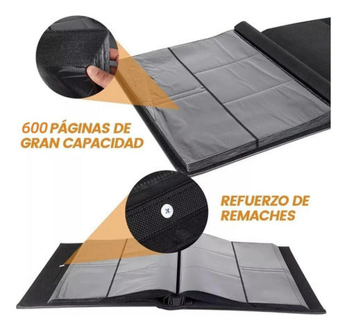 Album Fotografico 600 Fotos Norplat Fotografias Paquete Negro Ventana