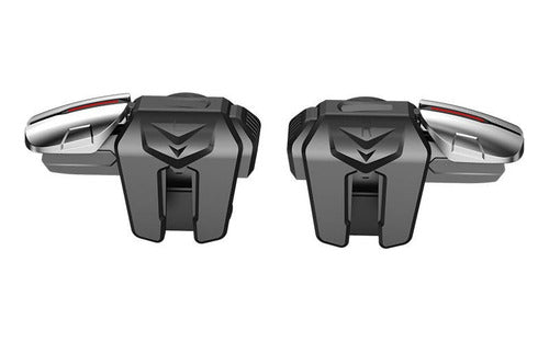 Par De Gatillos Gamer Aleación Pro Adaptables Hud - Norplat Gris Oscuro