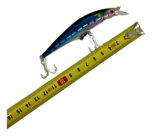 Señuelo De Pesca Norplat Sinking - Ideal Lenguado Y Corvina Azul A