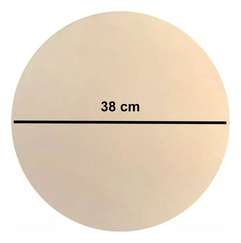 Piedra Para Pizza - Corderita - Ø38 X 1.5cm - Cukin