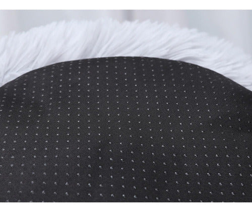 Casa Cama Plush Nido Mascota Perro Gatos 40cm - Norplat Gris Claro Nido