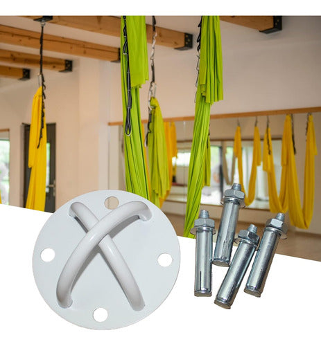 Norplat Anclaje Pared Techo Saco Boxeo Soporte Resistente Blanco