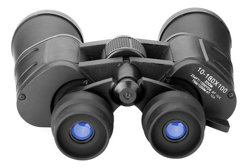 Binoculares Profesionales Norplat 10x-180x100 Estuche Correa Negro