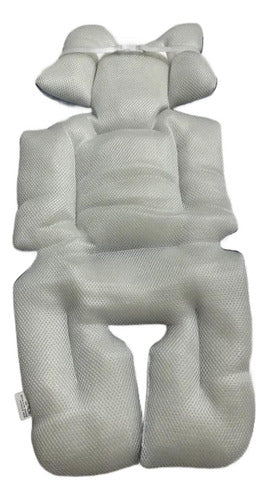 Cojín Cubre Coche Bebé Protector Asiento Colchón - Norplat Azul