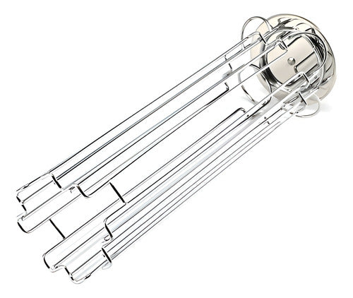 Porta Cápsula Para 32 Dolce Gusto Giratorio 360° - Norplat Plateado