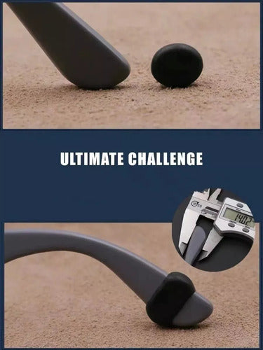 Set De Ganchos Anticaída Para Lentes Y Gafas Blanco Y Negro Mixto