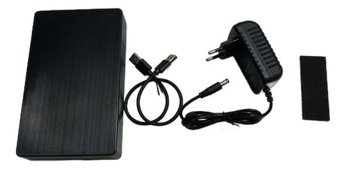 Estuche Cofre Disco Duro Case Sata Usb 3.0 Hdd Sdd - Norplat Negro