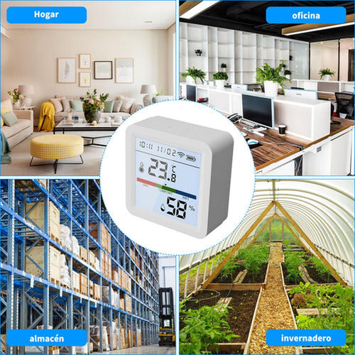 Termostato Higrómetro Inteligente Wifi Tuya Smart - Norplat