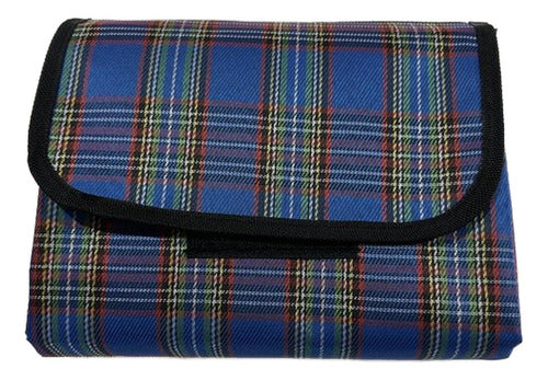 Manta Picnic Versatil Para Camping Playa Impermeable Norplat Azul