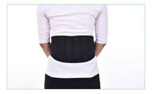 Faja Lumbar Cinturón - Genera Calor - Lumbalgia - Norplat M