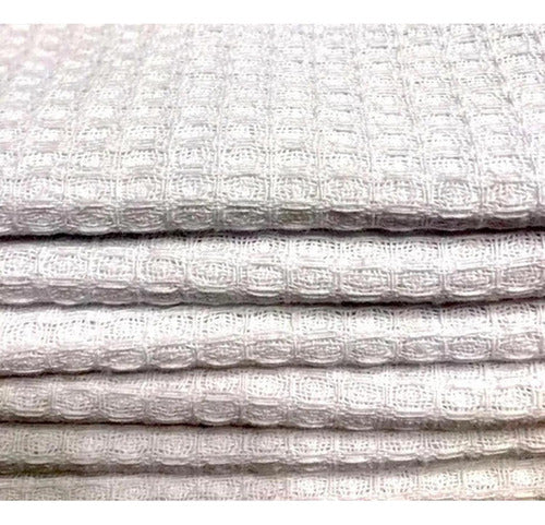 Set 3 Huasca Paño De Cocina Repasador Gastronomico - Norplat Blanco