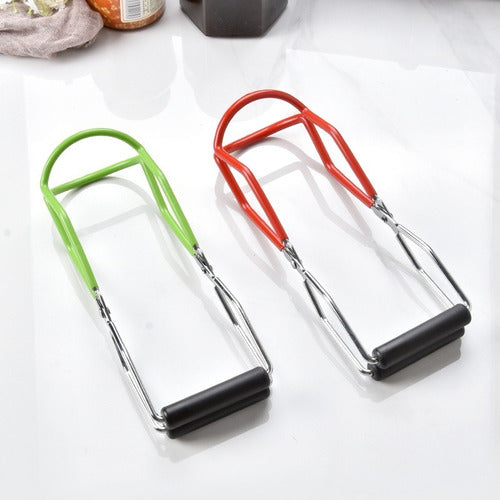 Pinza Elevadora De Frascos De Conservas Calientes - Cukin Rojo
