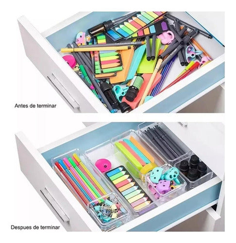 Organizador De Escritorio Norplat - Juego De 25 Cajones