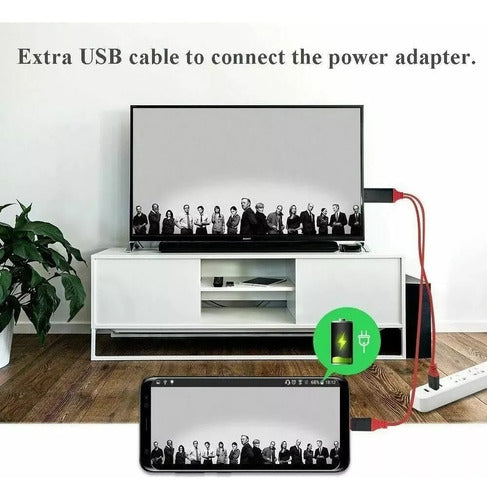 Cable Hdmi Tipo C Usb 3.1 Compatible Emui Mac Samsung Huawei