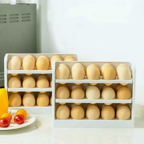 Organizador De 30 Huevos Caja Huevera Refrigerador - Norplat