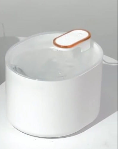 Bebedero Gatos Perros Mascotas Eléctrico Detección Agua Wuf Blanco