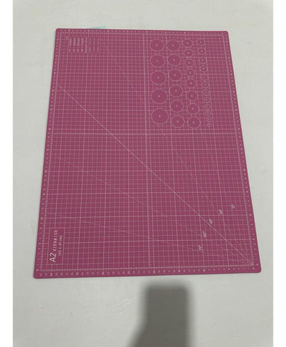 Base De Corte A2 Norplat - Tabla Salvacortes Tapete De Corte Rosa