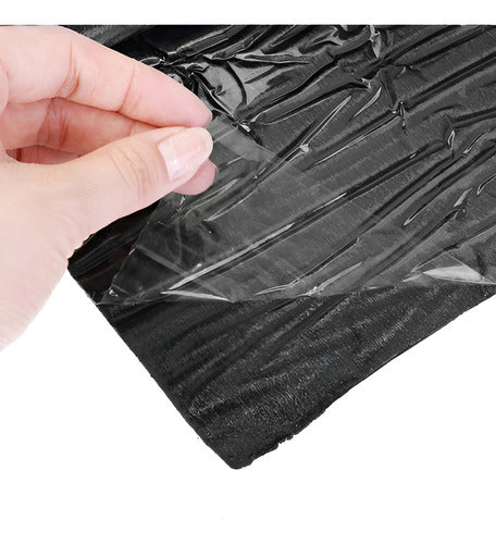 Lamina Goma Aislante 10mm Sonido Termico Puertas - Norplat Plateado