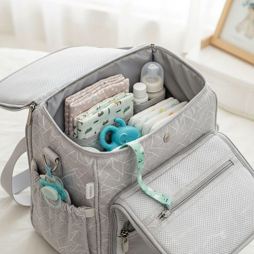 Set 10 Prendedor Sujetador Porta Chupetes Bebé 27cm Norplat Multicolor