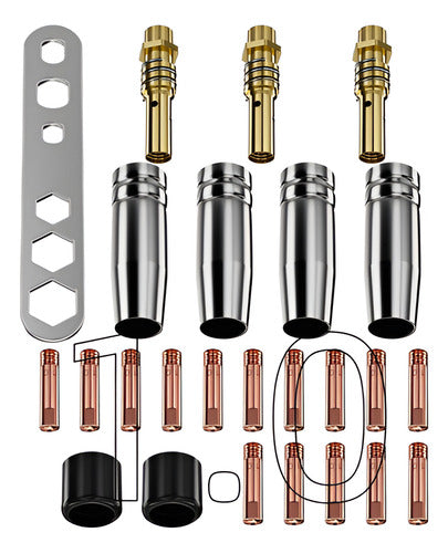 25u Punta Boquilla Contacto Soldadura 15ak Norplat