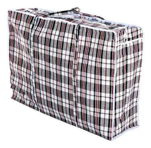 6 Bolsas Matuteras Bolso Para Almacenaje 80x60x30cm Norplat Variado Escoces