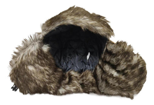 Gorro Invierno Ruso Unisex Calido Termico Camuflado Norplat Verdemarrón M