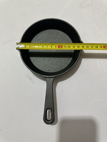 Sartén Hierro Fundido Norplat 14cm Cocina Asado Bbq Sin Pfoa Negro