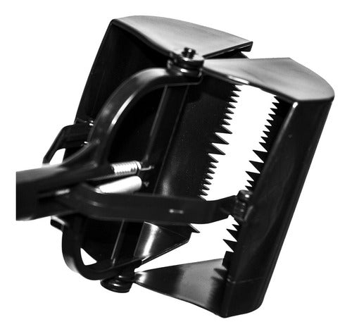Pala Pinza Grande Recoge Fecas Excremento Mascota - Wuf Negro