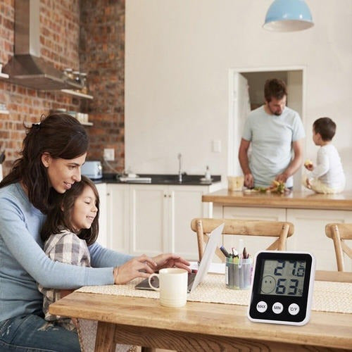 Higrómetro Digital Termómetro Humedad Ambiente Estado -cukin