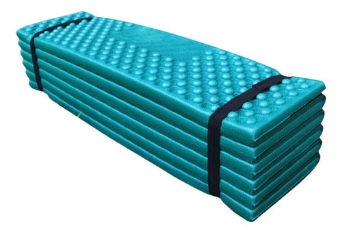 Colchoneta Aislante Termico Para Camping De Espuma - Norplat Verde Agua