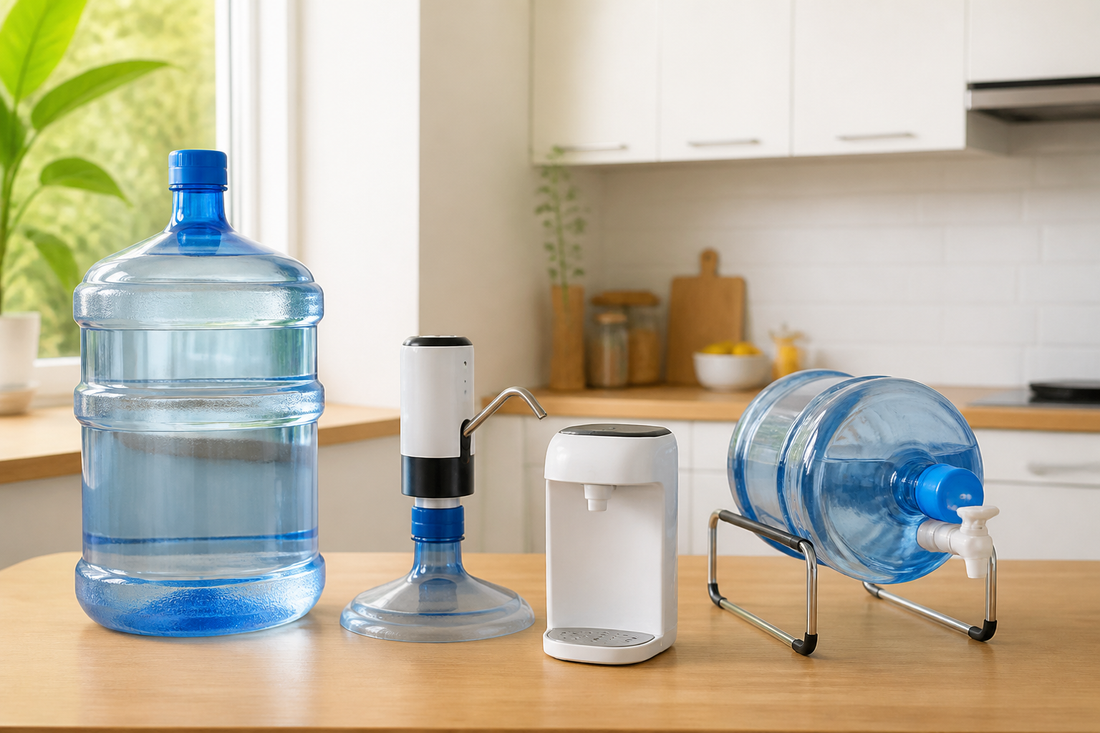 Tipos de dispensador de agua para botellón de 20 litros