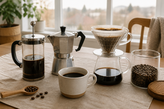 Métodos para preparar café en casa y evitar una taza amarga
