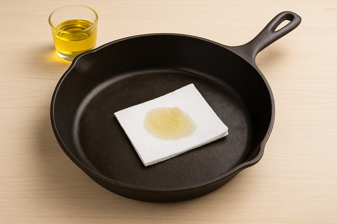 Cómo limpiar y curar una sartén de hierro fundido paso a paso