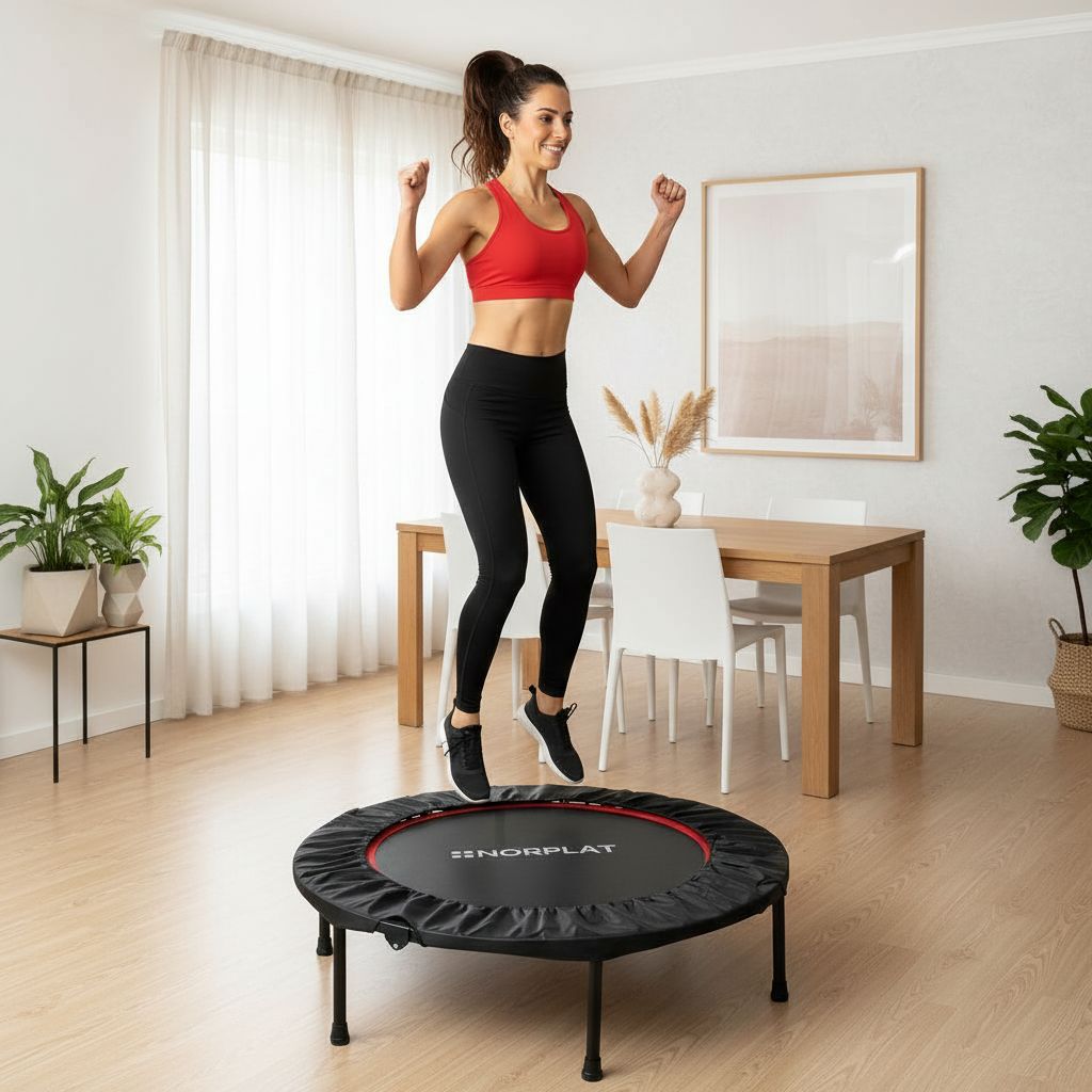 ¿Qué es un trampolín fitness y para qué sirve?