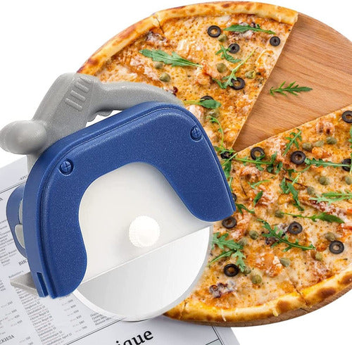 Cortador Rueda Pizza Profesional Corta Masa Cocina Bbq Cukin