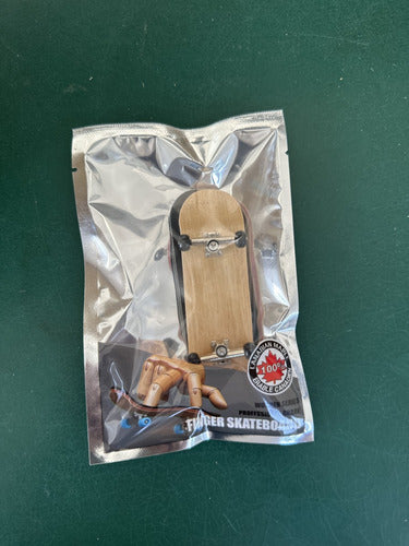 Skate Dedos Madera Profesional Rodamiento Fingerboard Finger Negro Negro