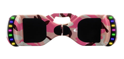 Patineta Smart Balance Speaker Bluetooth - Rebelde Eciclos Pink Camo (rosa)