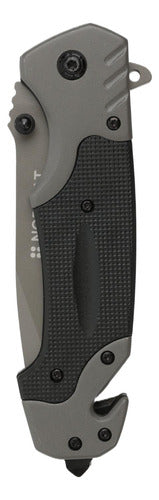 Cuchillo Tactico Navaja Norplat Caza Supervivencia Camping Negro