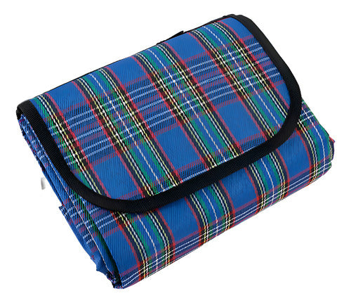 Manta Picnic Versatil Para Camping Playa Impermeable Norplat Azul