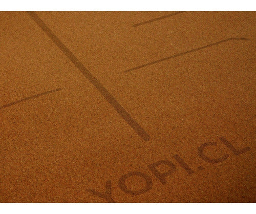 Mat O Colchoneta De Yoga De Corcho Y Caucho | Yopi Corcho