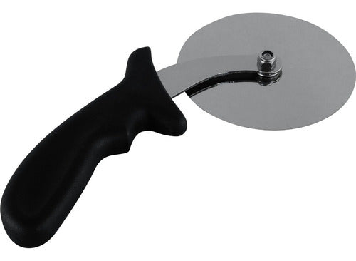 Corta Pizza De Rueda De Ø10cm Premium - Cukin Negro